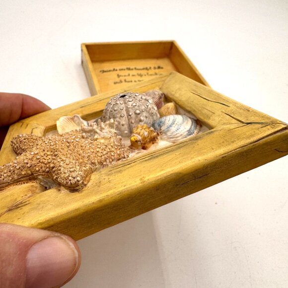 Marjolein Bastin Natures Sketchbook Beach Seaside Shells Friendship Trinket box - Picture 4 of 11